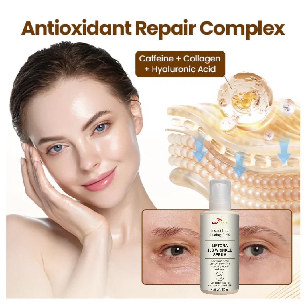 Liftora 10s Wrinkle Serum 50 ml (Pack of 2)