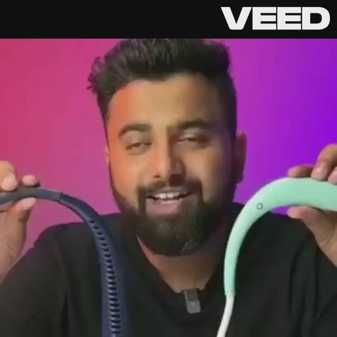 Portable Bladeless Hanging Rechargeable Neck Fan